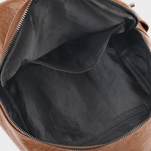 Sac à dos en cuir PU