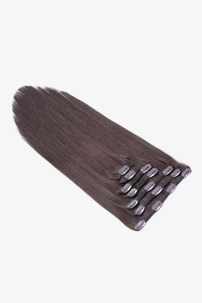 Extensiones de cabello con clip de 18 "y 120 g Cabello humano indio