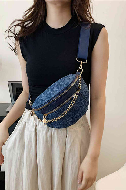 Denim Sling Bag