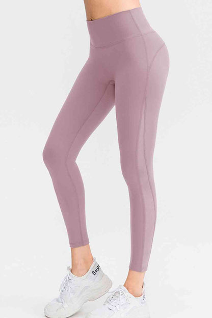 Pantalon de sport long coupe slim à large ceinture