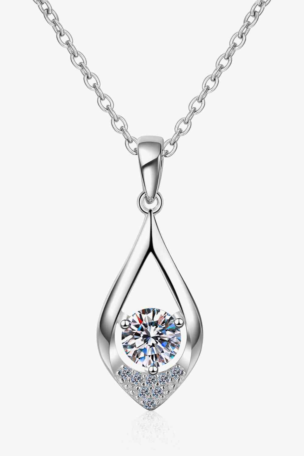 Collier à pendentif glamour Always Moissanite