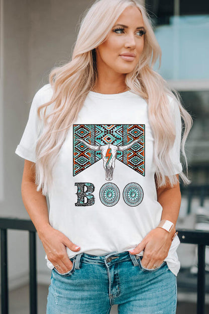 BOO Camiseta Manga Corta Bull Graphic