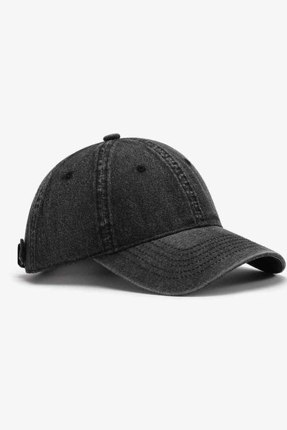 Gorra de béisbol ajustable lisa