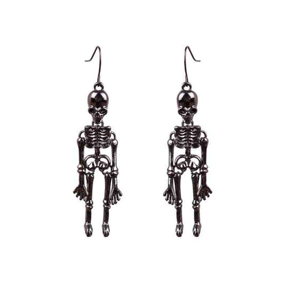 Skeleton Alloy Earrings