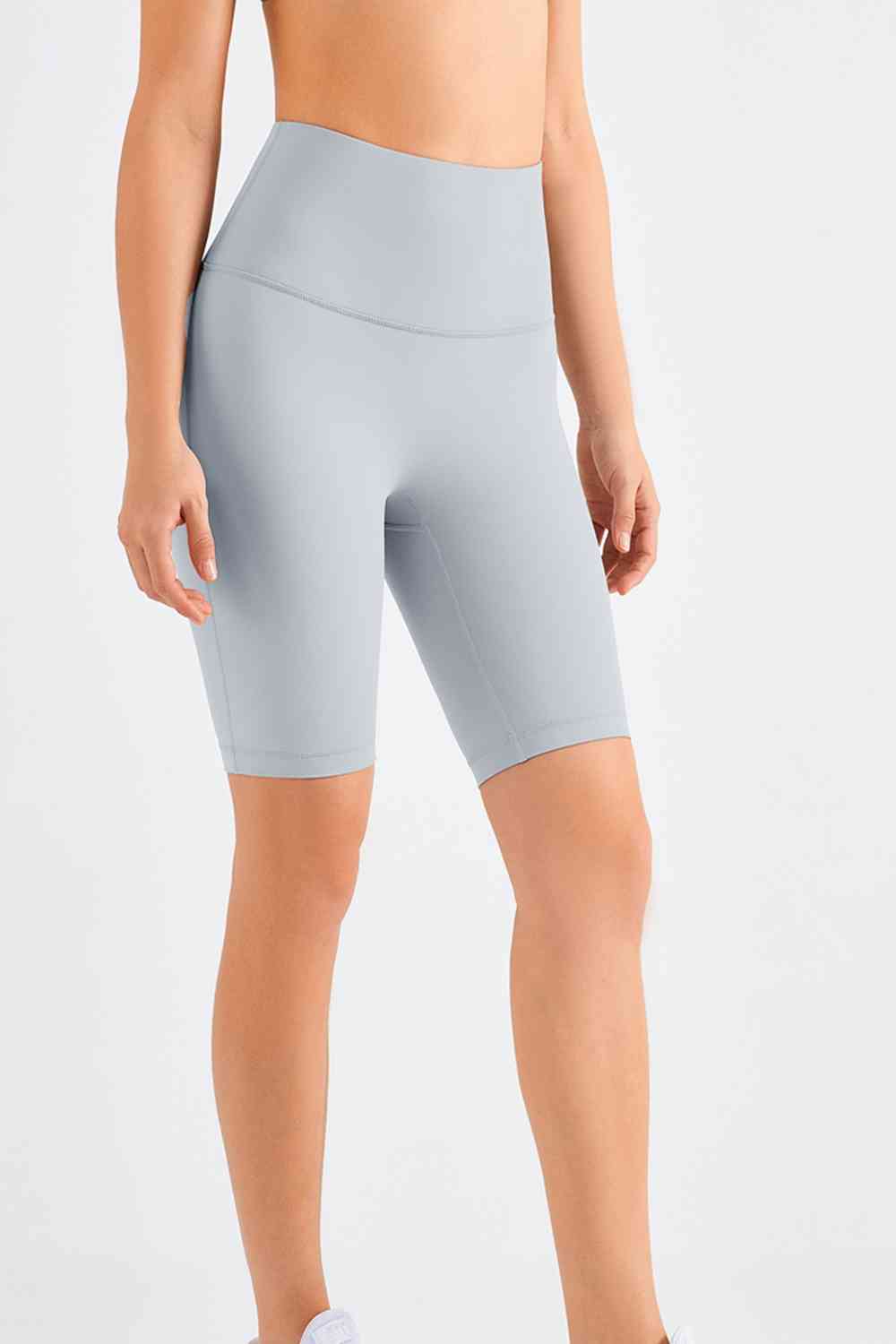 Shorts deportivos con cintura ancha