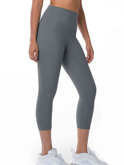 Leggings activos con cintura ancha