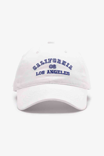 Casquette de baseball réglable CALIFORNIA LOS ANGELES