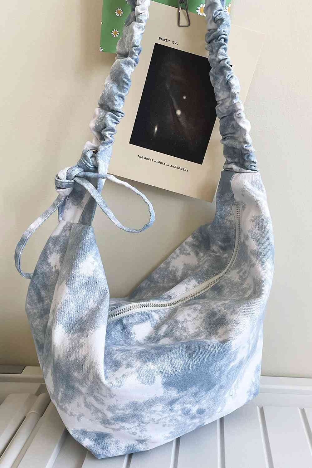 Sac à bandoulière en toile tie-dye