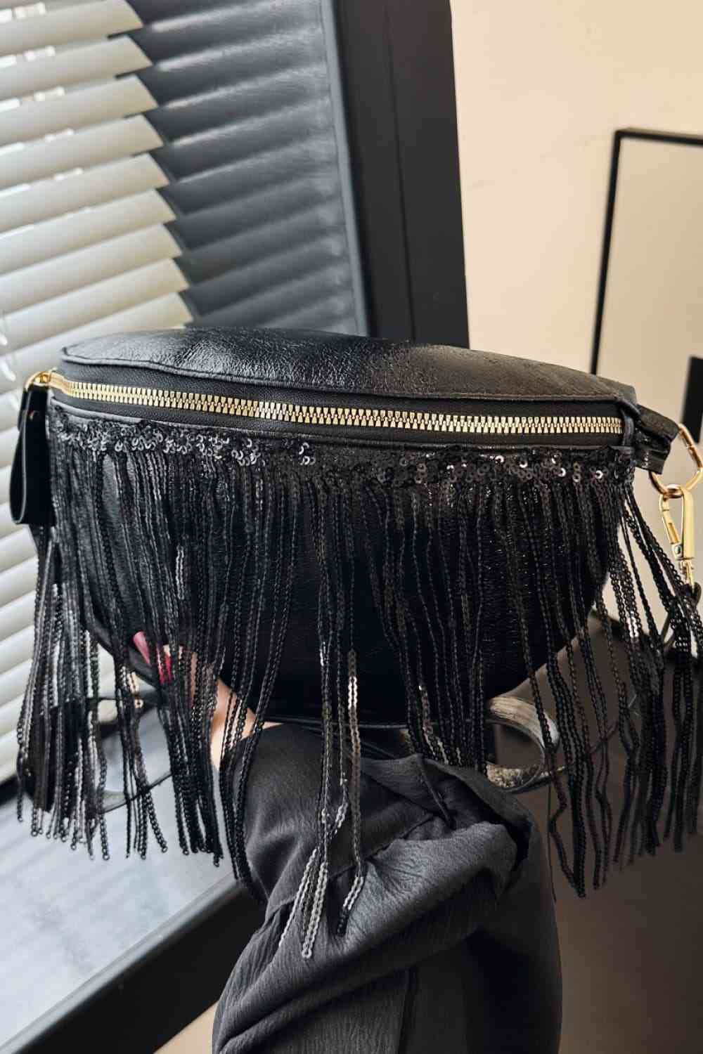 Sac à bandoulière en cuir PU