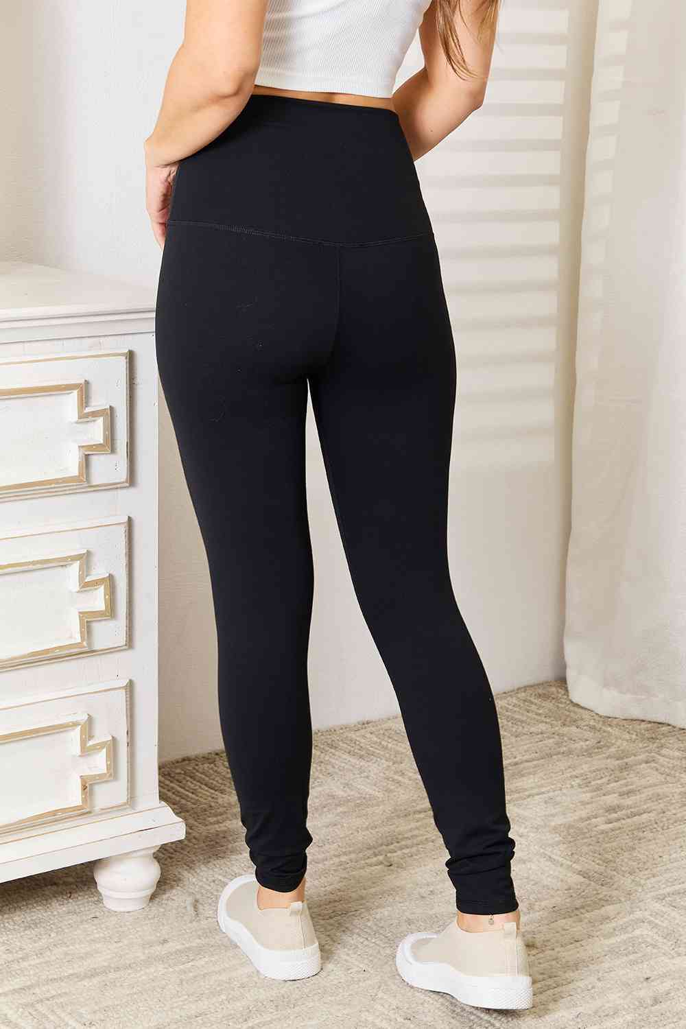 Legging de sport taille haute ultra doux Basic Bae