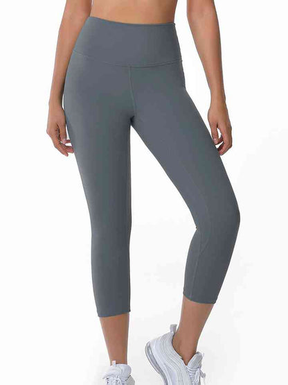 Leggings activos con cintura ancha