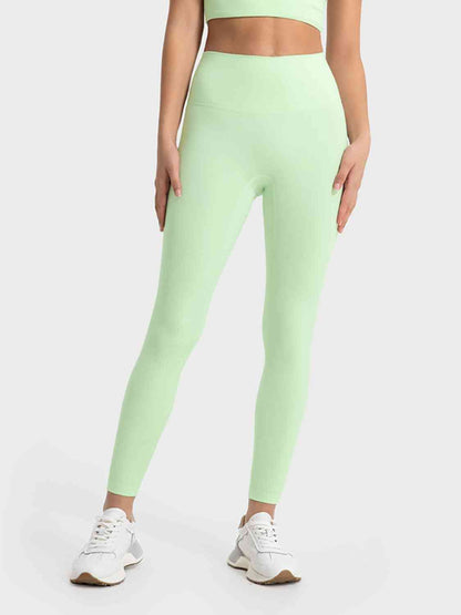 Leggings deportivos con cintura ancha