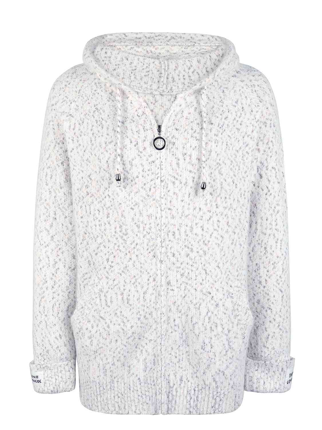 Zip-Up Hooded Sweater