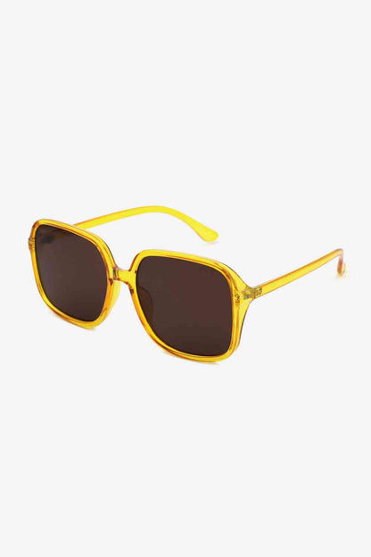 Lunettes de soleil carrées en polycarbonate