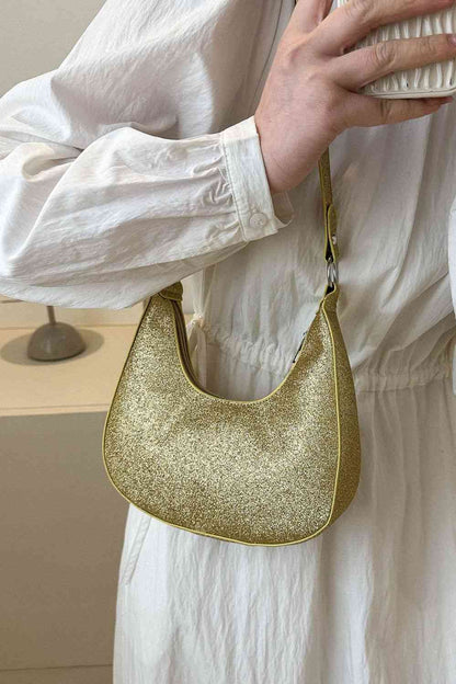 Petit sac à bandoulière pailleté