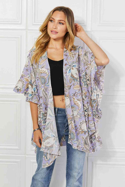 Justin Taylor Secret Garden Floral Kimono