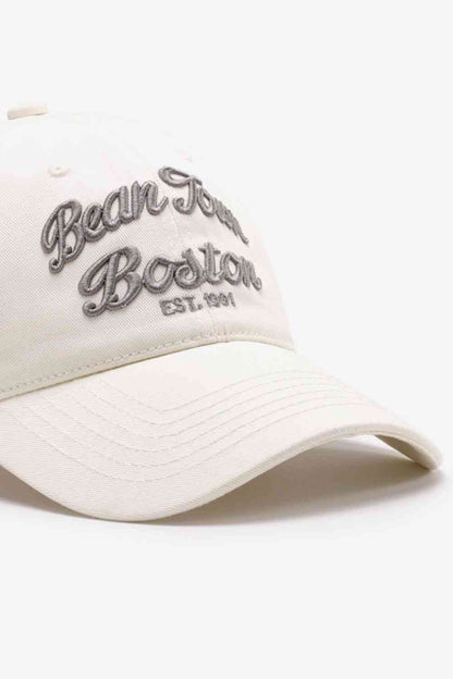 Embroidered Graphic Adjustable Baseball Cap