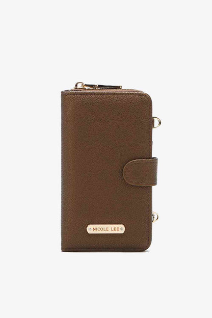 Nicole Lee USA Two-Piece Crossbody Phone Case Wallet