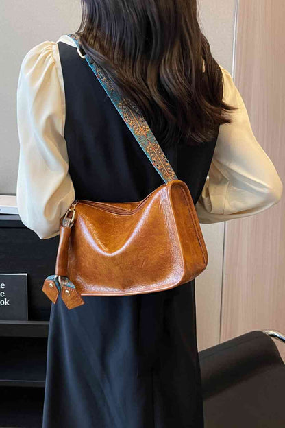 Sac à bandoulière en cuir PU adoré