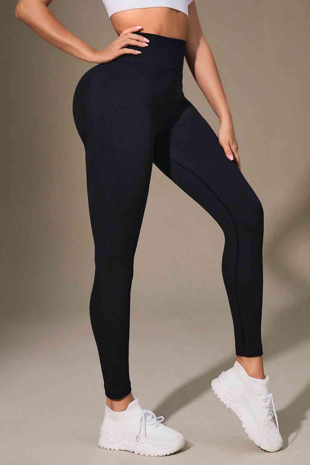 Leggings deportivos con cintura ancha