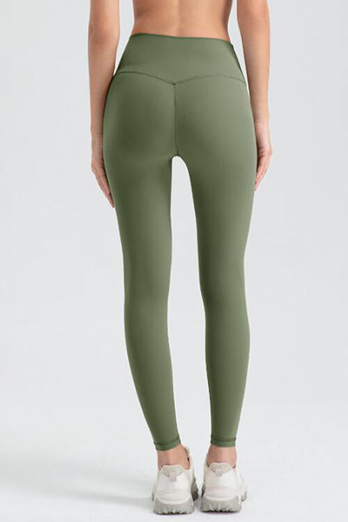 Leggings deportivos con cintura ancha