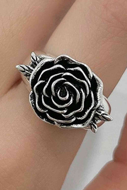 Bague plaquée argent 18 carats Rose