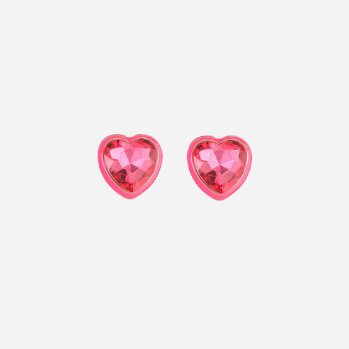 Boucles d'oreilles 3 pièces en forme de cœur et de papillon