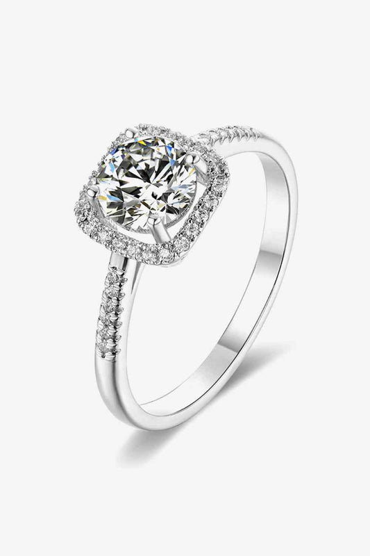 Bague Moissanite Zircon 1 Carat