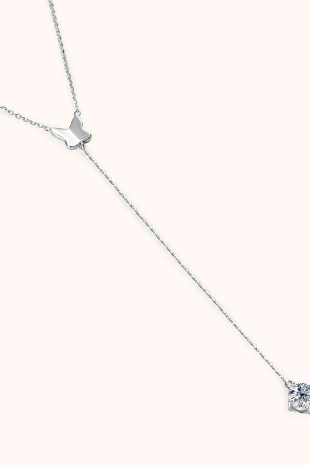 Collier en argent sterling 925 moissanite 1 carat