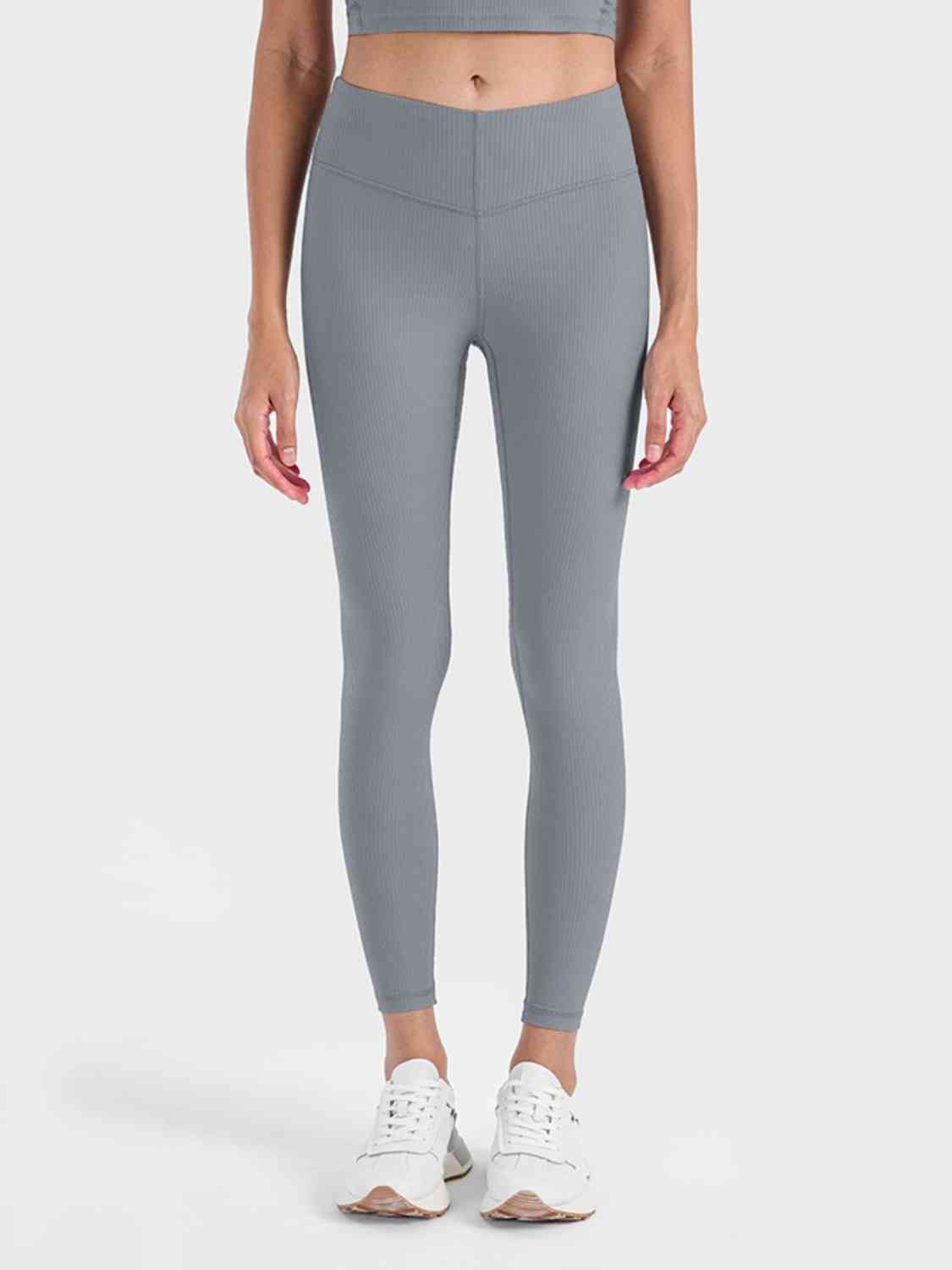 Leggings deportivos con cintura ancha