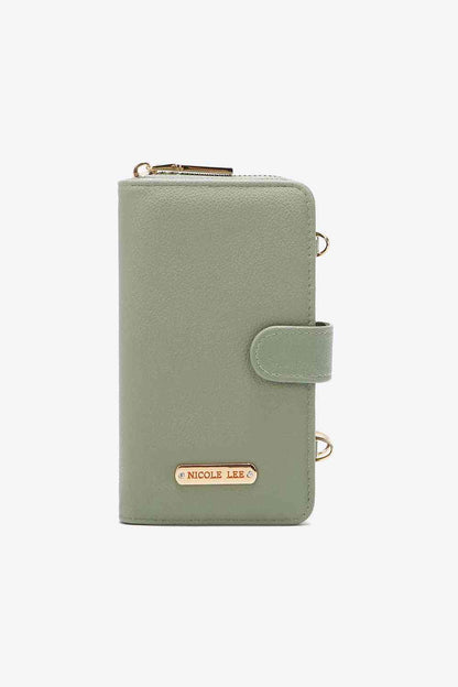 Nicole Lee USA Two-Piece Crossbody Phone Case Wallet