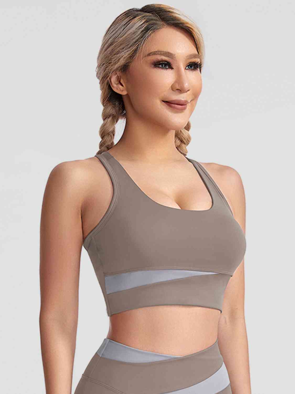 Soutien-gorge de sport à dos nageur