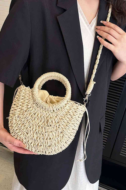 Sac bandoulière en crochet adoré