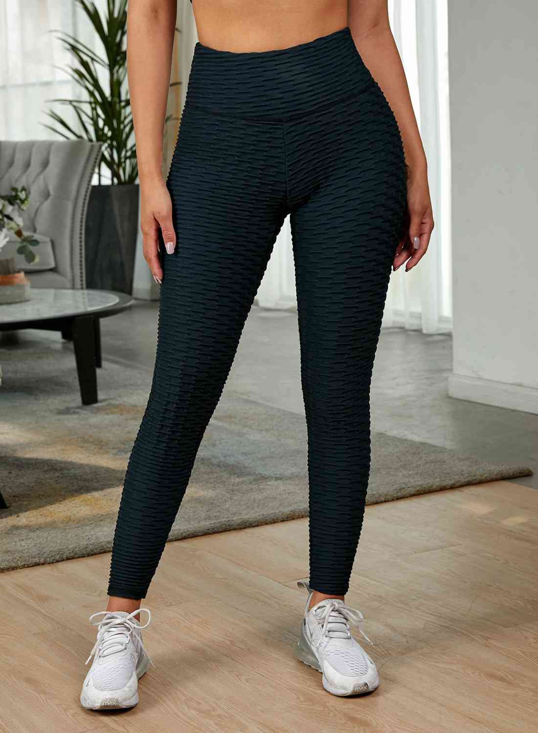 Legging actif texturé taille haute