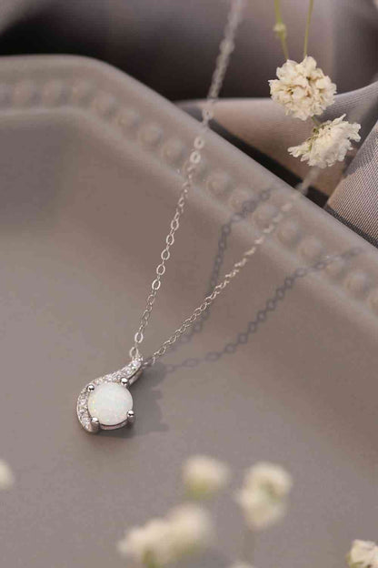 Collier pendentif opale Sweet Beginnings