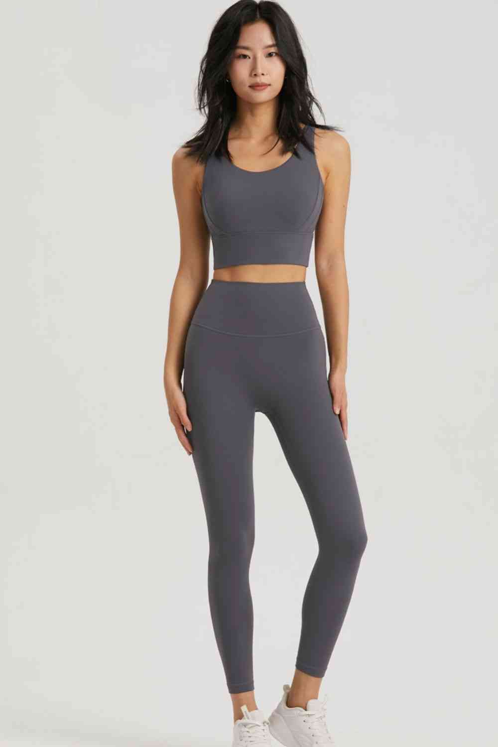 Leggings deportivos con cintura ancha