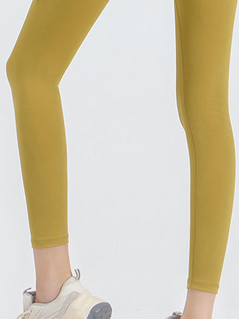 Leggings deportivos con cintura ancha