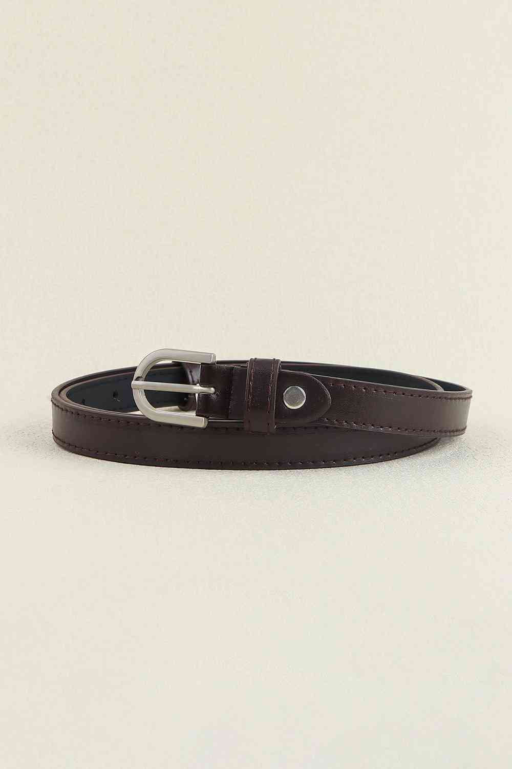 Ceinture en cuir PU