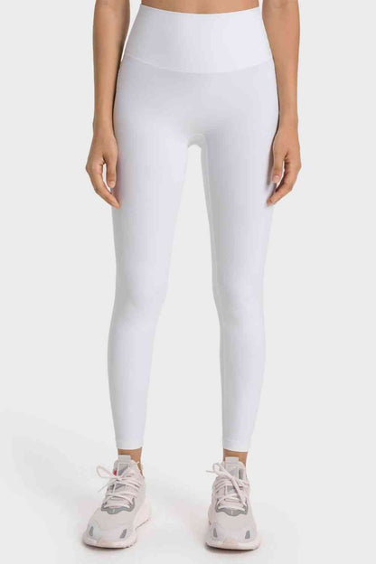 Leggings de yoga con cintura ancha y talle alto