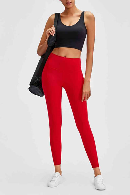 Leggings deportivos con cintura ancha y sin costuras