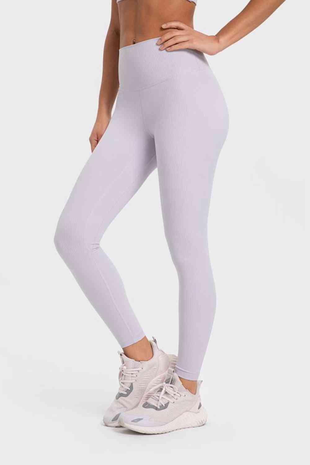 Legging de yoga à large ceinture très extensible