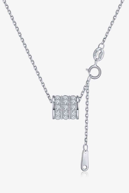 Collier en argent sterling 925 Moissanite