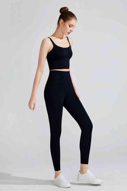 Legging de sport à large ceinture