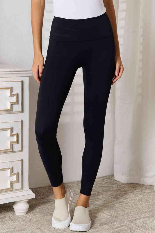 Legging de sport basique Bae à large ceinture