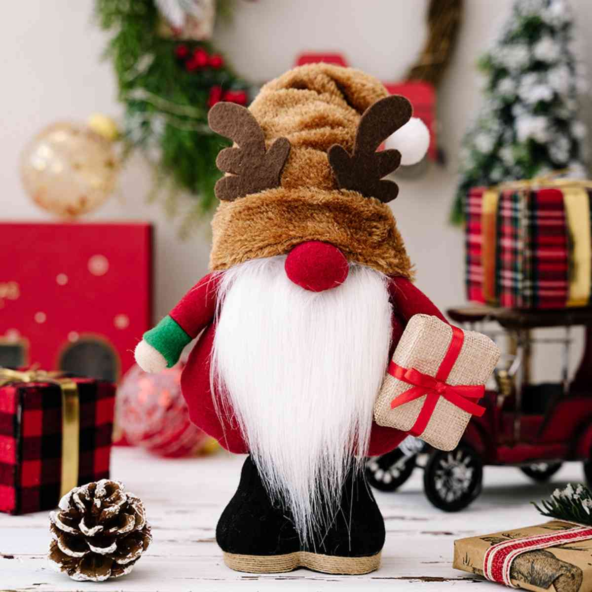 Gnome de Noël sans visage