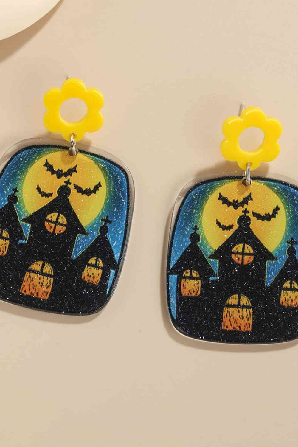 Boucles d'oreilles thème Halloween