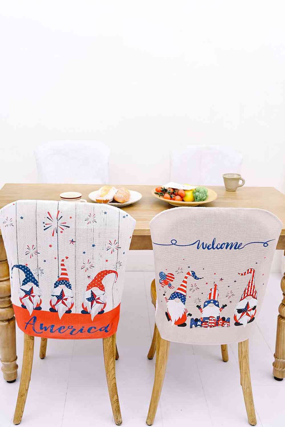 2-Piece Independence Day Chair Covers