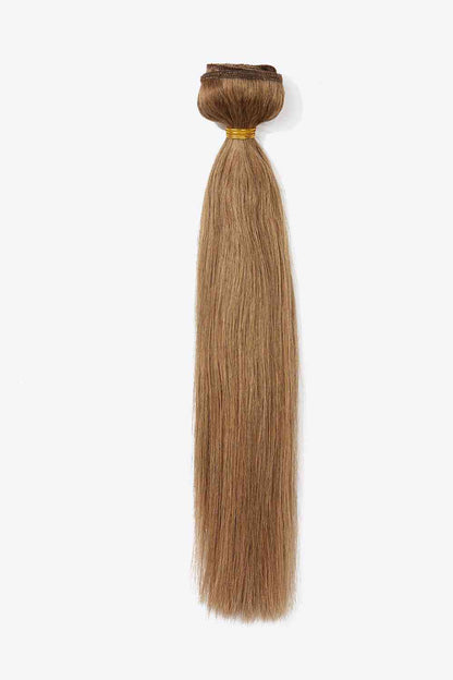 18''200g #1 Gardez-moi élégant Extensions de cheveux droites à clipser Cheveux humains