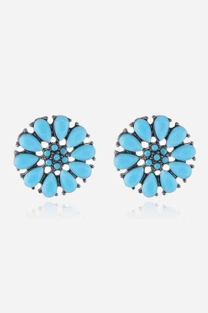 Boucles D'oreilles Turquoises