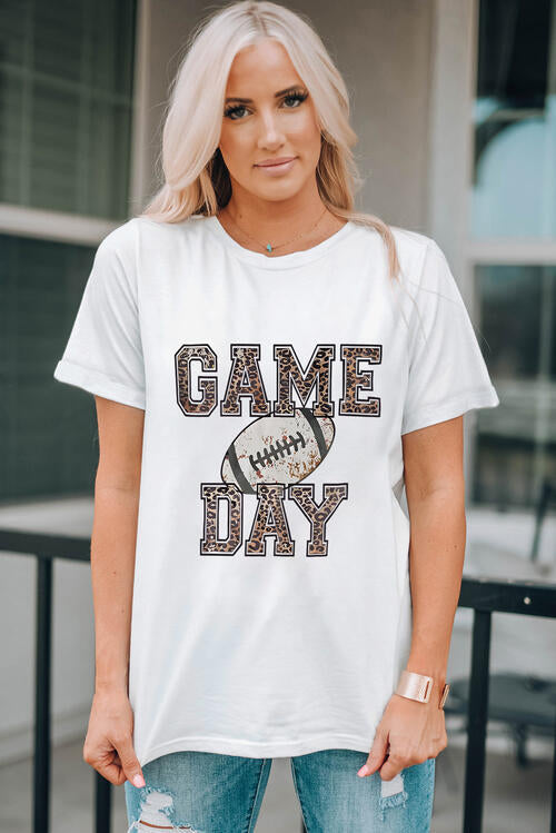 GAME DAY T-shirt à manches courtes avec image de balle